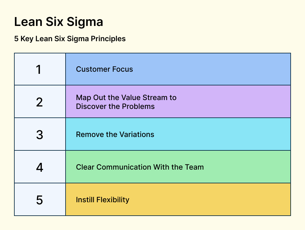 lean six sigma principles