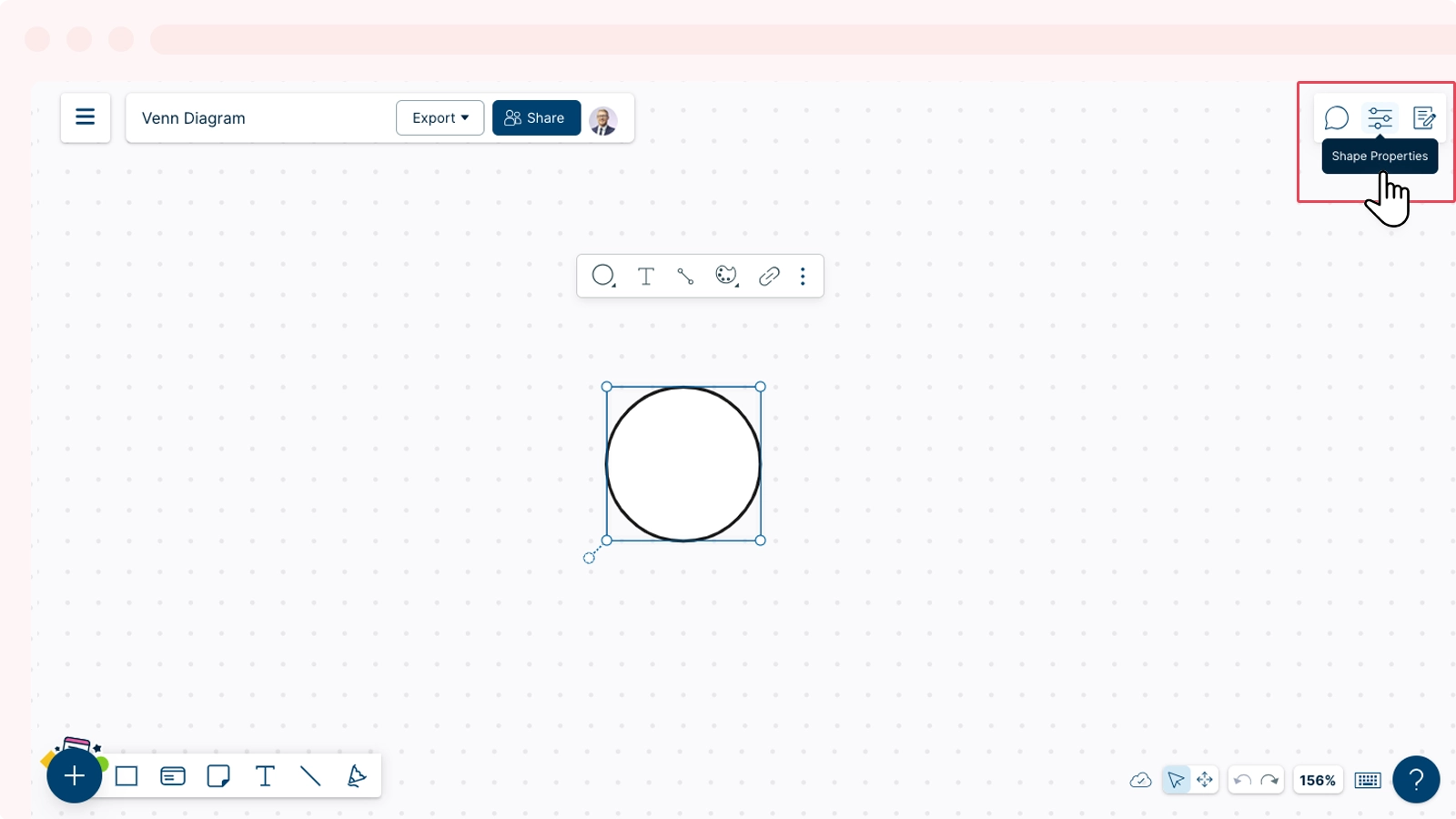 Change the Line Thickness of a Shape