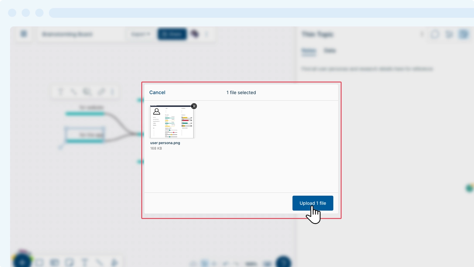 Using Images in Creately's Notes Panel