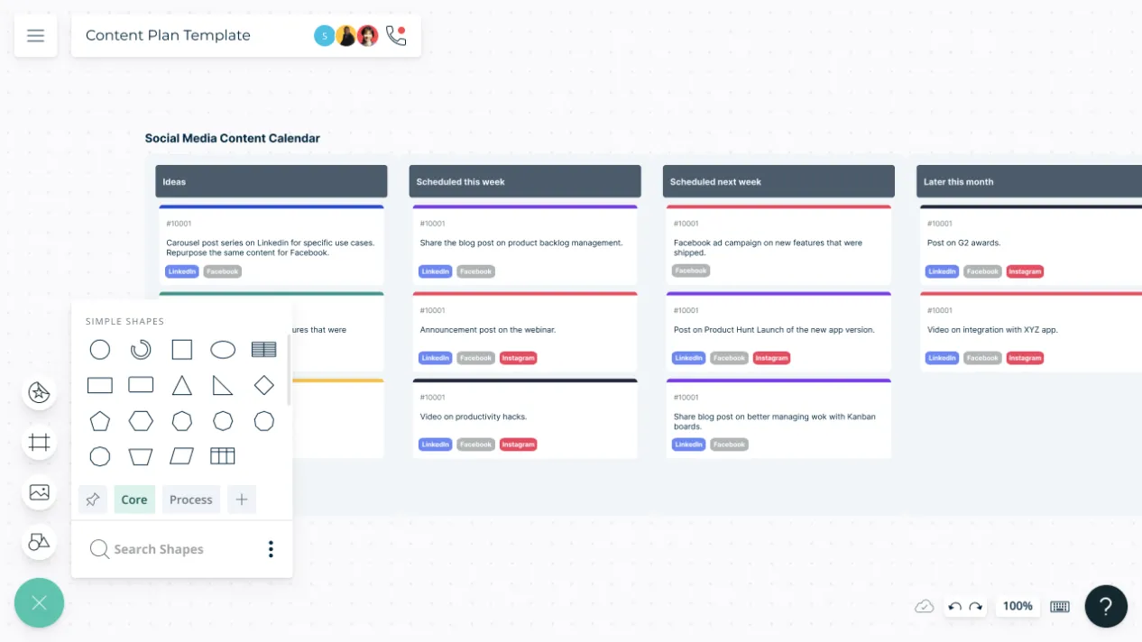 Content Plan Template | Content Planning Template