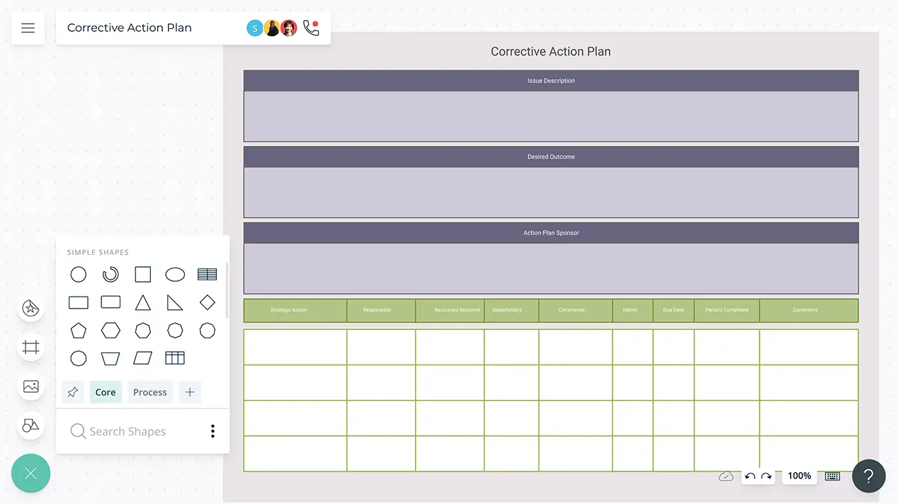 Corrective Action Plan | Corrective Action Plan Template