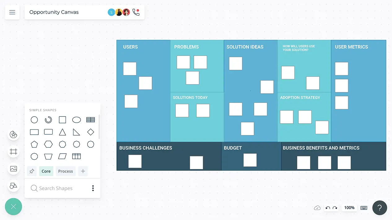 Opportunity Canvas | Opportunity Canvas Template