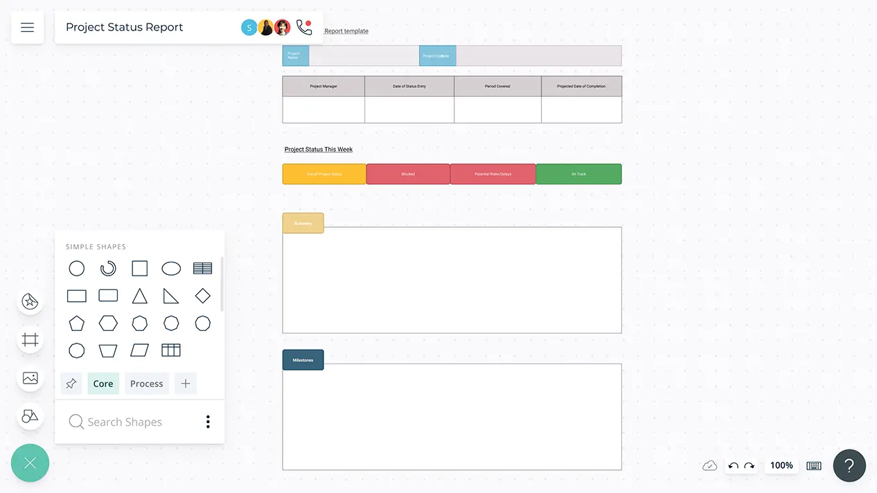 Project Status Report Template | Project Status Report