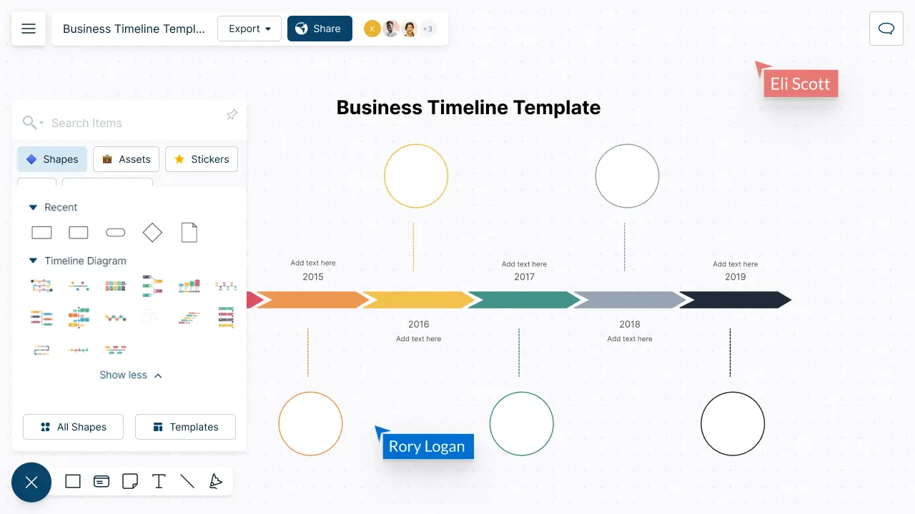 Free Timeline Maker | Create Timelines Easily