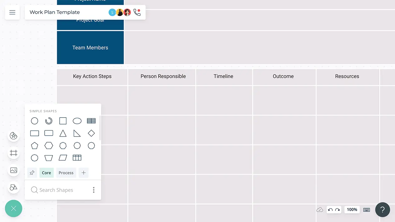 Work Plan Template